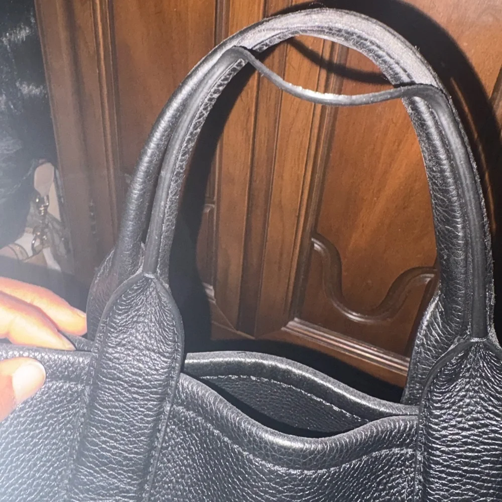 Marc Jacobs Black Leather Tote - Picture 3 of 16